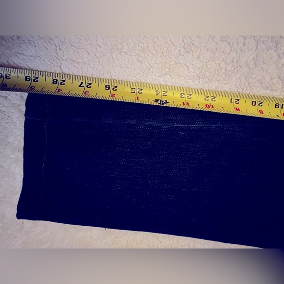 NWT Ladies pull on jeans. Size small-tall. Dark blue denim wash. - Picture 7 of 10